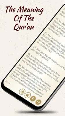 Juz 21 Quran Al Kareem android App screenshot 1